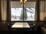 Mountain view from dining table
